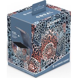Ultimate Guard UG - DECK CASE - SIDEWINDER (133+) - XENOSKIN - 2025 EXCLUSIVE CORAL - Twilight Tide