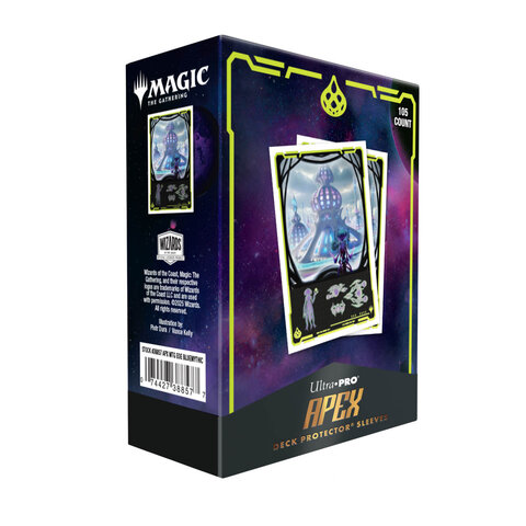 UP - D-PRO - APEX SLEEVES (105ct) - EDGE OF ETERNITIES - Blue