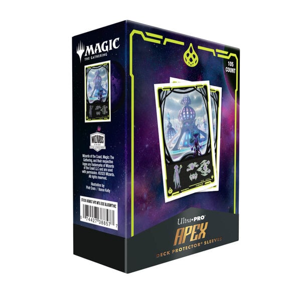 MTG UP - D-PRO - APEX SLEEVES (105ct) - EDGE OF ETERNITIES - Blue