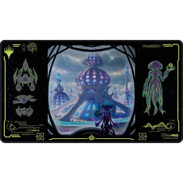 MTG UP - PLAYMAT - HOLOFOIL - MTG - EDGE OF ETERNITIES - Blue