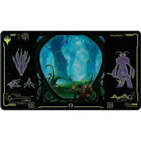 MTG UP - PLAYMAT - HOLOFOIL - MTG - EDGE OF ETERNITIES - Green