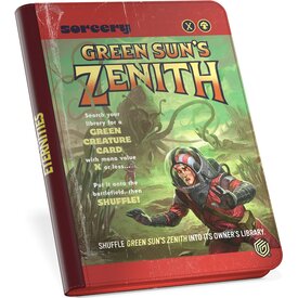 MTG UG - BINDER - ZIPFOLIO 360 - MTG - EDGE OF ETERNITIES - Green Sun's Zenith