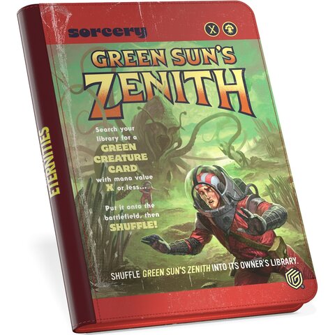 UG - BINDER - ZIPFOLIO 360 - MTG - EDGE OF ETERNITIES - Green Sun's Zenith