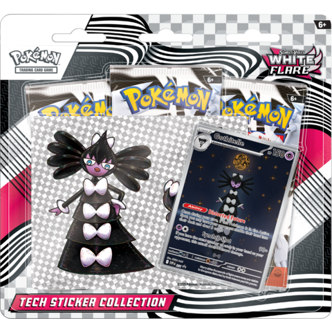 POKEMON - WHITE FLARE - Tech Sticker Collection