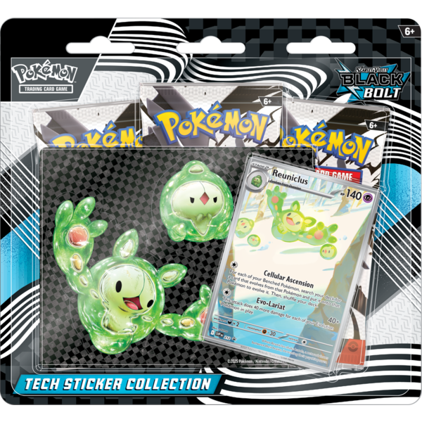 Pokemon POKEMON - BLACK BOLT - Tech Sticker Collection