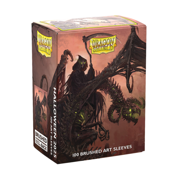 Arcane Tinmen DRAGON SHIELD - SLEEVES (100ct) - BRUSHED ART - Halloween 2025