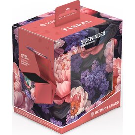 Ultimate Guard UG - DECK BOX (133+) - SIDEWINDER - FLORAL - Vivid Field