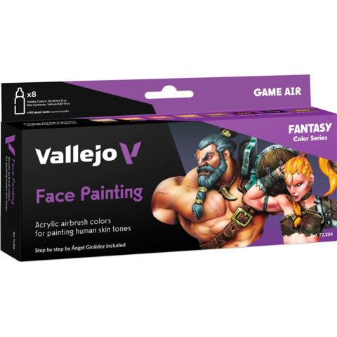 À VENIR - VALLEJO - PAINT SET - Face Painting - by A. Giraldez
