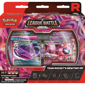 Pokemon 12 DEC - POKEMON - LEAGUE BATTLE DECK - TEAM ROCKETS - Mewtwo EX