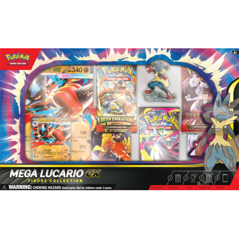 (07 NOV) POKEMON - FIGURE COLLECTION - Mega Lucario EX