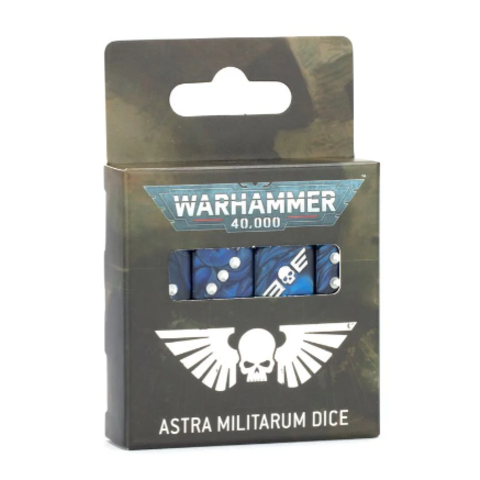 40K - ASTRA MILITARUM - Dice Set