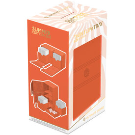Ultimate Guard UG - DECK CASE - FLIP N TRAY (200+) - SUMMER EDITION - Peach