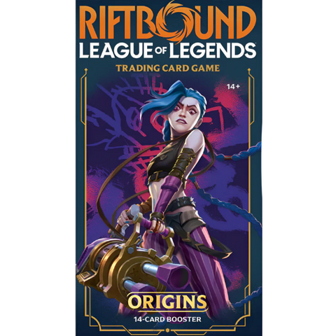 RIFTBOUND - LEAGUE OF LEGENDS - ORIGINS - Booster Pack