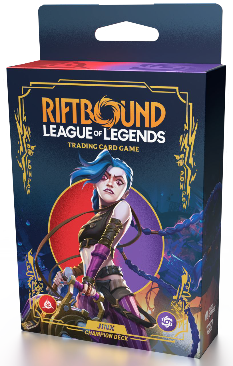 Oct Rift (15 OCT) RIFTBOUND - LEAGUE OF LEGENDS - ORIGINS - CHAMPION DECK - Jinx ...