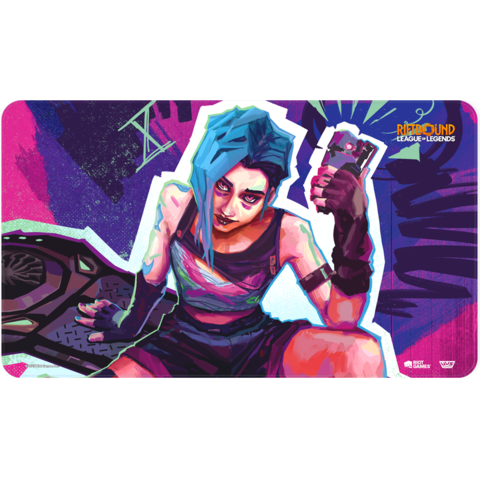 (31 OCT) RIFTBOUND - LEAGUE OF LEGENDS - PLAYMAT - ORIGINS - Jinx