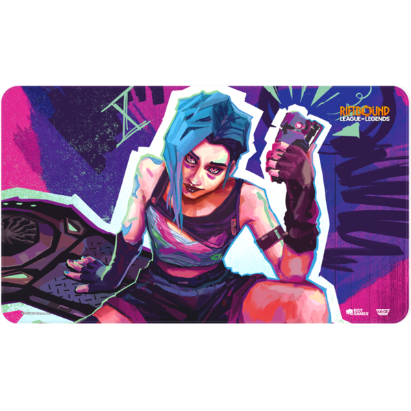 Riftbound (31 OCT) RIFTBOUND - LEAGUE OF LEGENDS - PLAYMAT - ORIGINS - Jinx