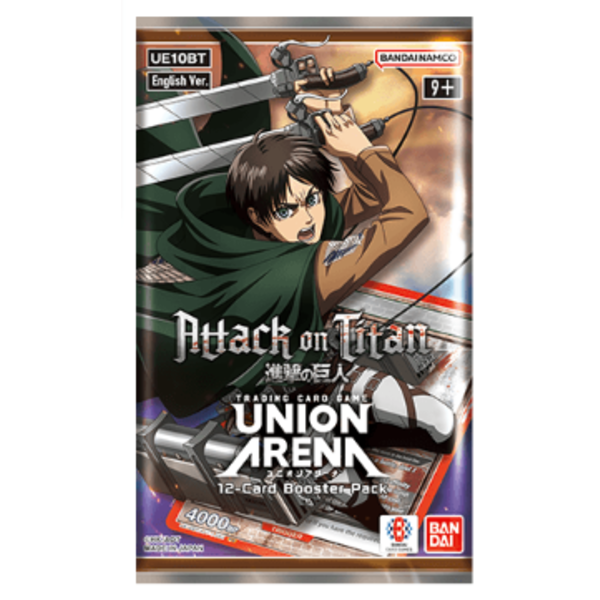 Bandai UNION ARENA - ATTACK ON TITAN - Booster Pack