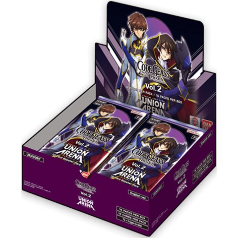 UNION ARENA - CODE GEASS - LELOUCH OF THE REBELLION V2 - Booster Box