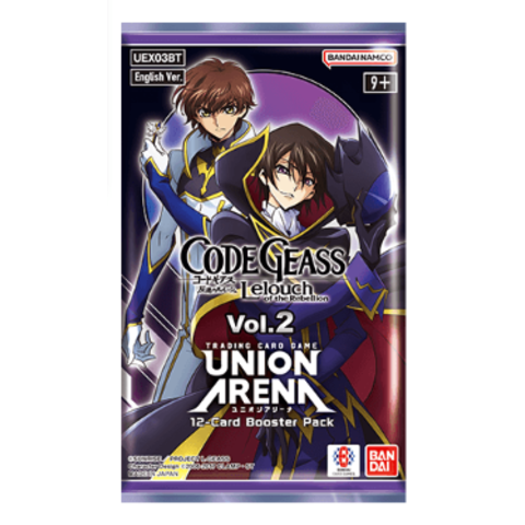 UNION ARENA - CODE GEASS - LELOUCH OF THE REBELLION V2 - Booster Pack