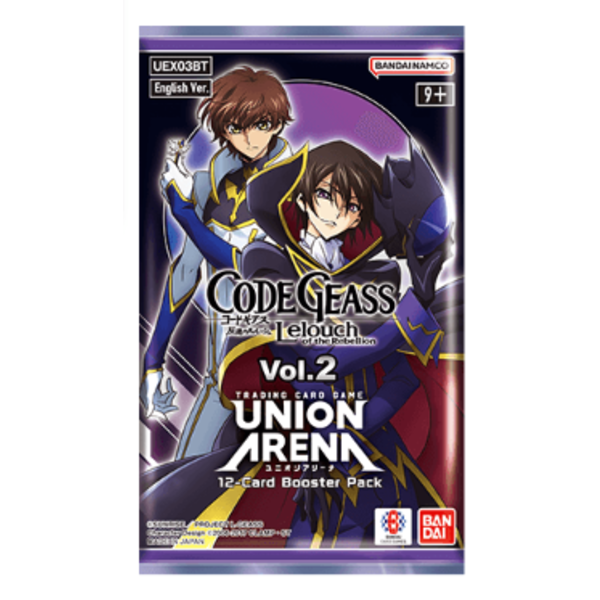 Bandai UNION ARENA - CODE GEASS - LELOUCH OF THE REBELLION V2 - Booster Pack