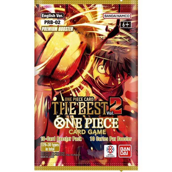 Bandai (3 OCT) ONE PIECE - PRB02 - PREMIUM BOOSTER - VOLUME 2  - Booster Pack