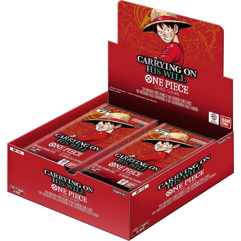 (7 NOV) ONE PIECE - OP13 - CARRYING ON HIS WILL - Booster Box