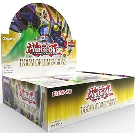 Konami YGO - DOOM OF DIMENSIONS - Booster Box