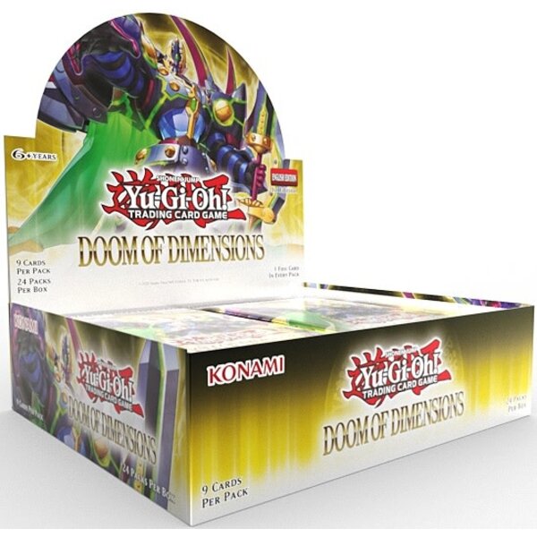 Konami YGO - DOOM OF DIMENSIONS - Booster Box
