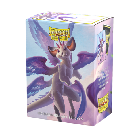 DRAGON SHIELD - SLEEVES (100ct) - BRUSHED ART - The Whiskerwing