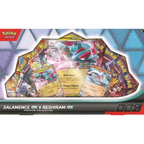POKEMON - PREMIUM COLLECTION - Salamence/Reshiram EX
