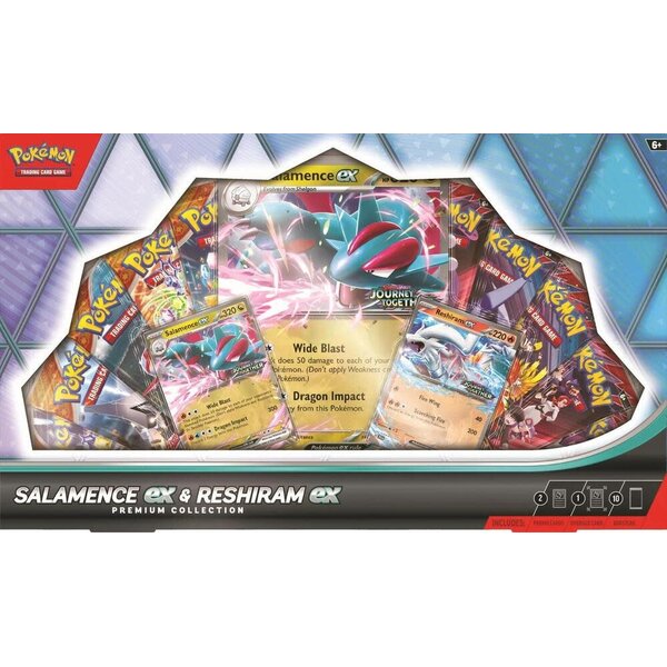 Pokemon POKEMON - PREMIUM COLLECTION - Salamence/Reshiram EX
