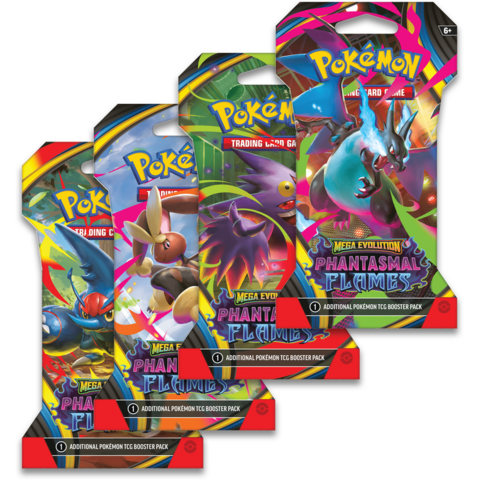 POKEMON - ME - PHANTASMAL FLAMES - Sleeved Pack