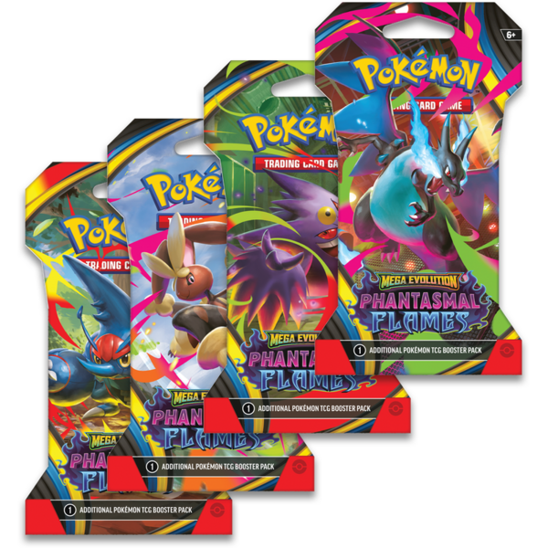 Pokemon 14 NOV - POKEMON - ME - PHANTASMAL FLAMES - Sleeved Pack