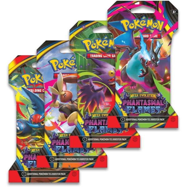 Pokemon POKEMON - ME - PHANTASMAL FLAMES - Sleeved Pack