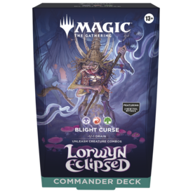MTG 16 JAN - MTG - LORWYN ECLIPSED - COMMANDER DECK - Blight Curse