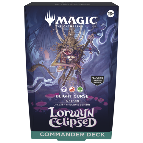 16 JAN - MTG - LORWYN ECLIPSED - COMMANDER DECK - Blight Curse