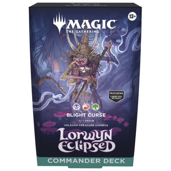 MTG 16 JAN - MTG - LORWYN ECLIPSED - COMMANDER DECK - Blight Curse