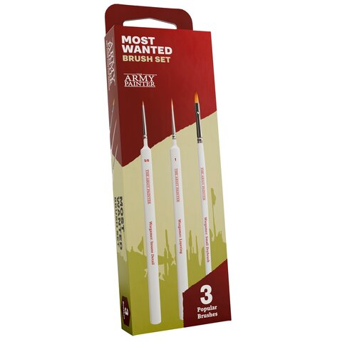 ARMY PAINTER - WARGAMING - Most Wanted Brush Set