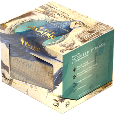 UG - DECK CASE - SIDEWINDER (100+) - XENOSKIN - MTG - AVATAR THE LAST AIRBENDER - Wan Shi Tong, Librarian
