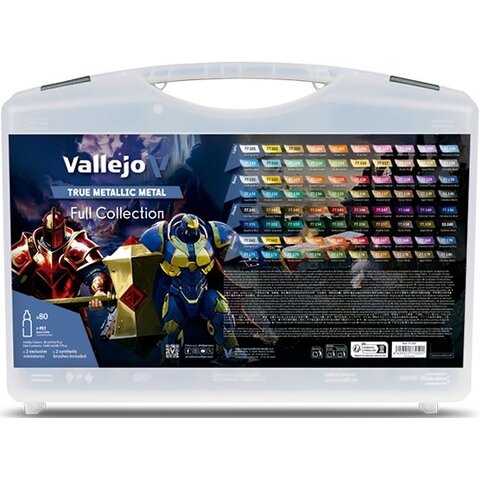 VALLEJO - COLOR CASE - True Metallic Metal