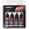 FEB - VALLEJO - PAINT SET - TRUE METALLIC METAL - Ruby Red
