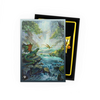 DEC - DRAGON SHIELD - SLEEVES (100ct) - MTG - LANDFALL SERIES - Misty Rainforest
