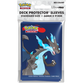 Pokemon UP - D-PRO - SLEEVES (65ct) - POKEMON - Mega Charizard X