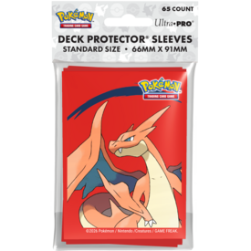 Pokemon UP - D-PRO - SLEEVES (65ct) - POKEMON - Mega Charizard Y