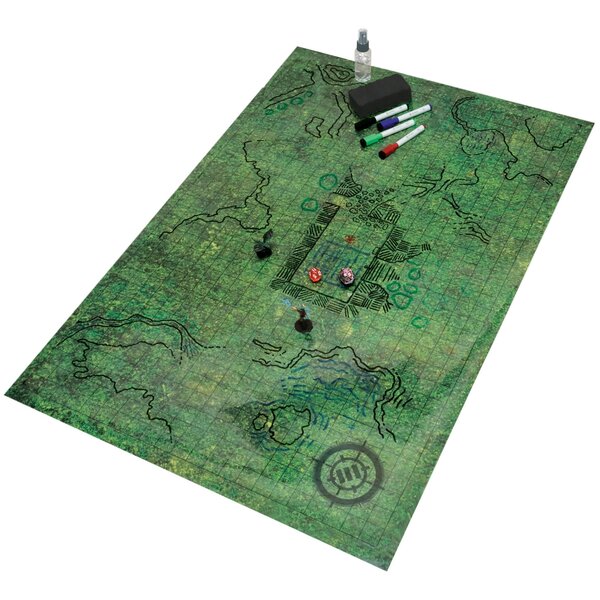 AP Global. DEC - AP - ENCHANCE TABLETOP - RPG - GRID MAT - Grass Terrain