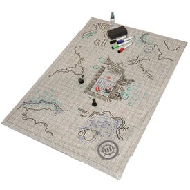 AP Global. DEC - AP - ENHANCE TABLETOP - TPG - GRID MAT - Stone Terrain