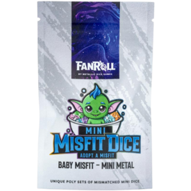 Fanroll FANROLL - MISFIT DICE - Mini Metal dice Set
