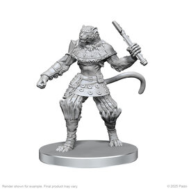 Wizkids PATHFINDER - UNPAINTED MINIS - WV26 - Elf Hunter & Catfolk Bandit
