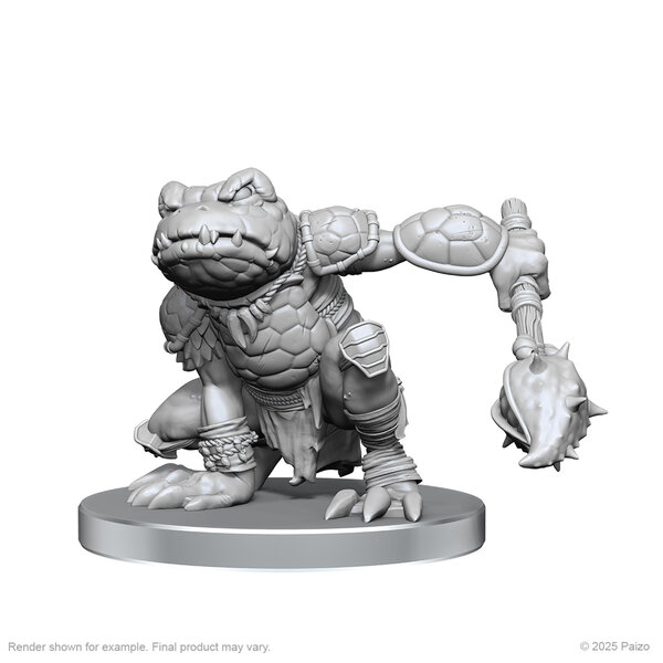 Wizkids PATHFINDER - UNPAINTED MINIS - WV26 - Boggard Scout & Castoroides