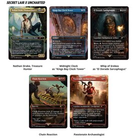 MTG 15 DEC - MTG - SECRET LAIR - PLAYSTATION SUPER DROP - UNCHARTED - Saga of Thieves